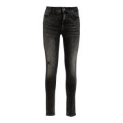 Ripped Skinny Jeans met Pailletten Liu Jo , Gray , Dames