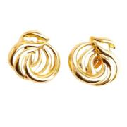 Pre-owned Metal earrings Givenchy Pre-owned , Yellow , Dames