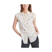 Bloemen Mouwloze Blouse See by Chloé , Multicolor , Dames