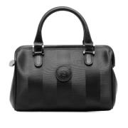 Pre-owned Leather handbags Fendi Vintage , Black , Dames