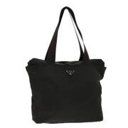 Pre-owned Nylon totes Prada Vintage , Black , Dames