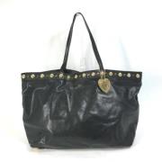 Pre-owned Leather gucci-bags Gucci Vintage , Black , Dames