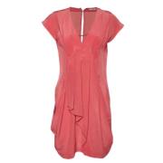 Pre-owned Fabric dresses Miu Miu Pre-owned , Pink , Dames