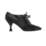 Pre-owned Canvas heels Chanel Vintage , Black , Dames