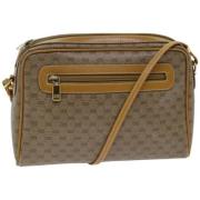 Pre-owned Canvas gucci-bags Gucci Vintage , Beige , Dames