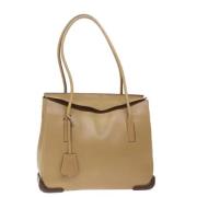 Pre-owned Leather prada-bags Prada Vintage , Brown , Dames