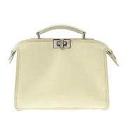 Pre-owned Canvas handbags Fendi Vintage , Beige , Dames