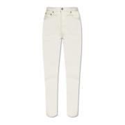 Jeans met toelopende pijpen Saint Laurent , Gray , Dames