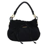 Pre-owned Nylon handbags Prada Vintage , Black , Dames