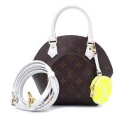 Pre-owned Leather handbags Louis Vuitton Vintage , Brown , Dames