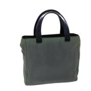 Pre-owned Nylon handbags Prada Vintage , Green , Dames