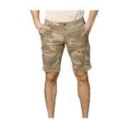 Cargo camouflage Bermuda veelzijdige stijl Mason's , Beige , Heren