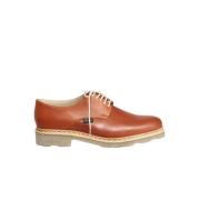 Bruin Leren Noorse Derby Schoenen Paraboot , Brown , Dames