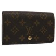 Pre-owned Canvas wallets Louis Vuitton Vintage , Brown , Dames