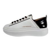 Wembley Sneakers Wit Zwart Alexander Smith , White , Dames