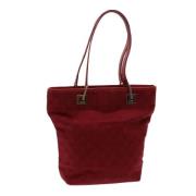 Pre-owned Canvas handbags Gucci Vintage , Red , Dames