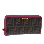 Pre-owned Canvas wallets Fendi Vintage , Black , Dames