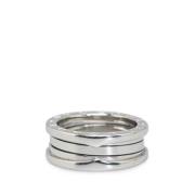 Pre-owned White Gold rings Bvlgari Vintage , Gray , Dames