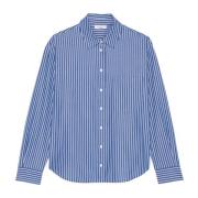 Gestreept relaxed shirt Marc O'Polo , Blue , Dames