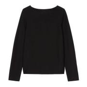 Sweater slim Marc O'Polo , Black , Dames