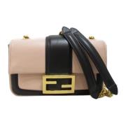 Pre-owned Leather fendi-bags Fendi Vintage , Pink , Dames