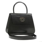 Pre-owned Leather celine-bags Celine Vintage , Black , Dames