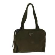 Pre-owned Nylon prada-bags Prada Vintage , Green , Dames