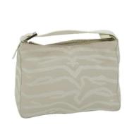 Pre-owned Canvas handbags Fendi Vintage , Beige , Dames