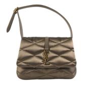 Pre-owned Leather shoulder-bags Yves Saint Laurent Vintage , Brown , D...