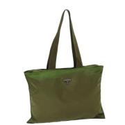 Pre-owned Nylon totes Prada Vintage , Brown , Dames