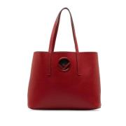 Pre-owned Leather fendi-bags Fendi Vintage , Red , Dames