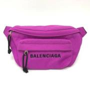 Pre-owned Fabric crossbody-bags Balenciaga Vintage , Purple , Dames