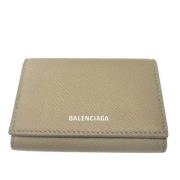 Pre-owned Leather wallets Balenciaga Vintage , Brown , Dames