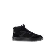 Vintage Basket Style Sneakers Iceberg , Black , Heren