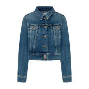 Denim Jack Regular Fit Blauw Pepe Jeans , Blue , Dames