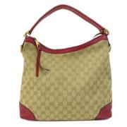 Pre-owned Canvas shoulder-bags Gucci Vintage , Brown , Dames