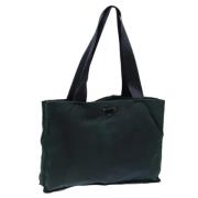 Pre-owned Nylon totes Prada Vintage , Green , Dames