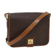 Pre-owned Leather celine-bags Celine Vintage , Brown , Dames