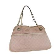 Pre-owned Canvas gucci-bags Gucci Vintage , Pink , Dames