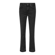 Rock'n'Roll Flare Jeans met Geborduurde Details MOS Mosh , Black , Dam...