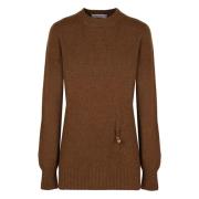 Luxe Wol Kasjmier Trui Philosophy di Lorenzo Serafini , Brown , Dames