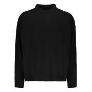 Luxe Cashmere Turtleneck Sweater Rick Owens , Black , Heren