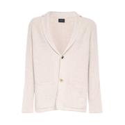 Luxe Cashmere Revers Kraag Vest Brioni , Beige , Heren