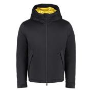 Ganzendons Hoodie Tatras , Black , Heren