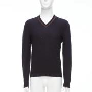 Pre-owned Wool tops Gucci Vintage , Blue , Heren