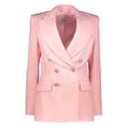 Elegante Reverskraag Blazer Casablanca , Pink , Dames