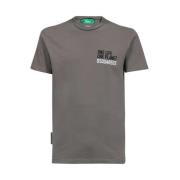 Bedrukt Crew-neck T-shirt Dsquared2 , Gray , Heren