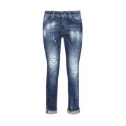 Distressed 5-Pocket Jeans Dondup , Blue , Dames