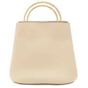 Pre-owned Leather handbags Marni Pre-owned , Beige , Dames