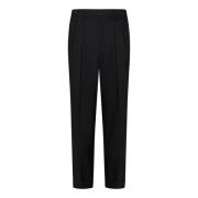 Zwarte Broek met Dubbele Plooi Michael Coal , Black , Heren